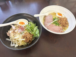 限定冷やし麺 ２種登場し好評 　麺や常勝