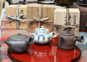 古い煎茶道具 高価買い取り中 　中部商販信陽堂