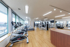 トレーニング室 気軽に利用を 　あづみ野ランド
