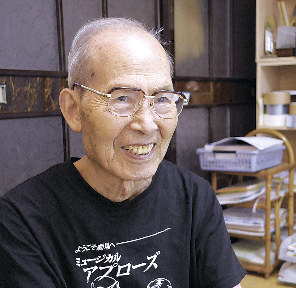 80年前の8月15日を振り返る平林さん