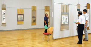 第５０回長野県 表装作品展開催 　長野県表具経師内装協会