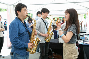 気軽に楽器体験 タッチ＆トライ 　ミュージックプラザオグチ