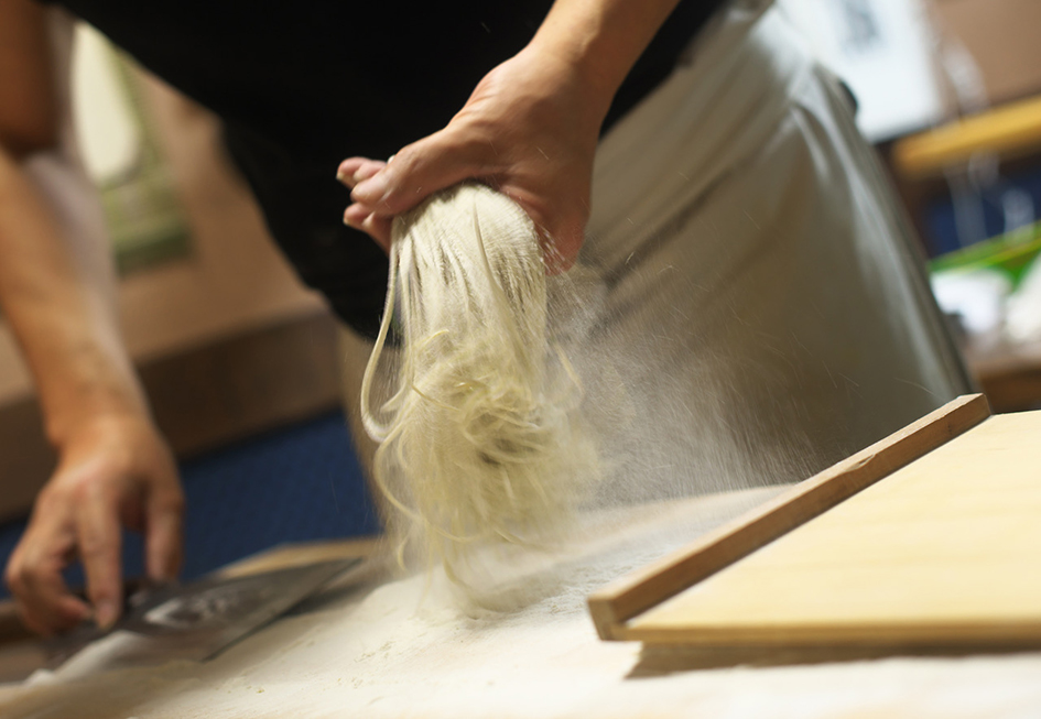 キタワセの 新そば提供中 　奈川そばの会