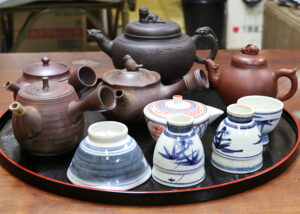 古い煎茶道具 高価買い取り中  中部商販信陽堂