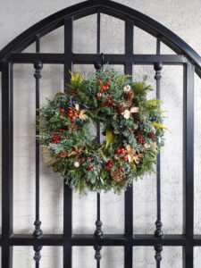 Xマスリースの ワークショップ  ベリーベリーローズ