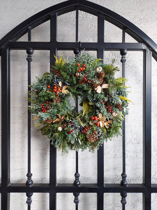 Xマスリースの ワークショップ  ベリーベリーローズ