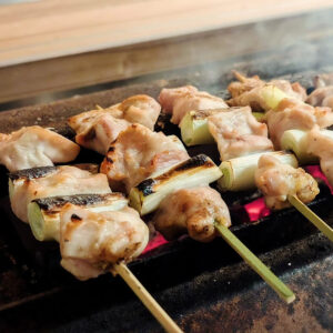 本格炭火焼き鳥 忘新年会で堪能 　炭火焼き　とり誠
