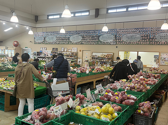 ２０日から３０日は 歳末感謝フェア 　道の駅　今井恵みの里