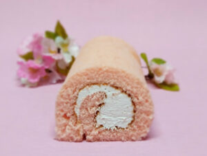 フェア開催中 桜ロール、桜餅 　菓子処　おおほり