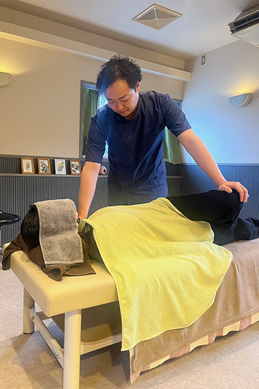 心地よい施術で 不安と痛み軽減 　三井理療整体院