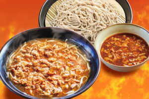 冬の辛肉そば キャンペーン 　小木曽製粉所