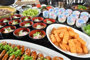 冬のランチ バイキング 　ほりでーゆ～　四季の郷