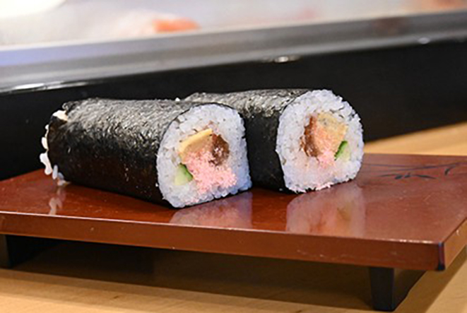 好みに応じた 恵方巻きも 松本江戸銀