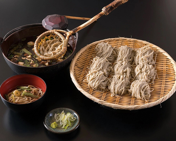 雉とうじそばの 格別な味わいを 　奈川そばの会