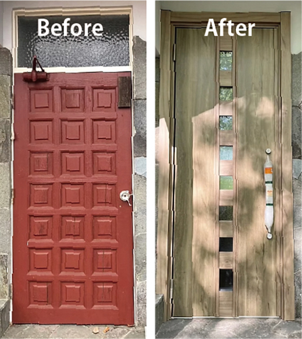 玄関と窓の 断熱改修任せて 　オクムラ硝子