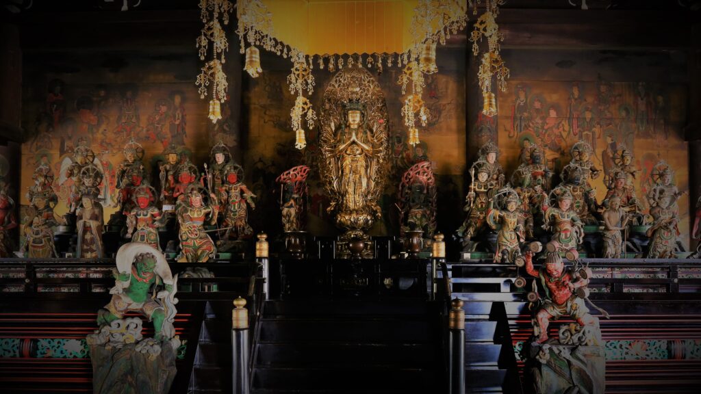 仁和寺 観音堂 内観（イメージ）