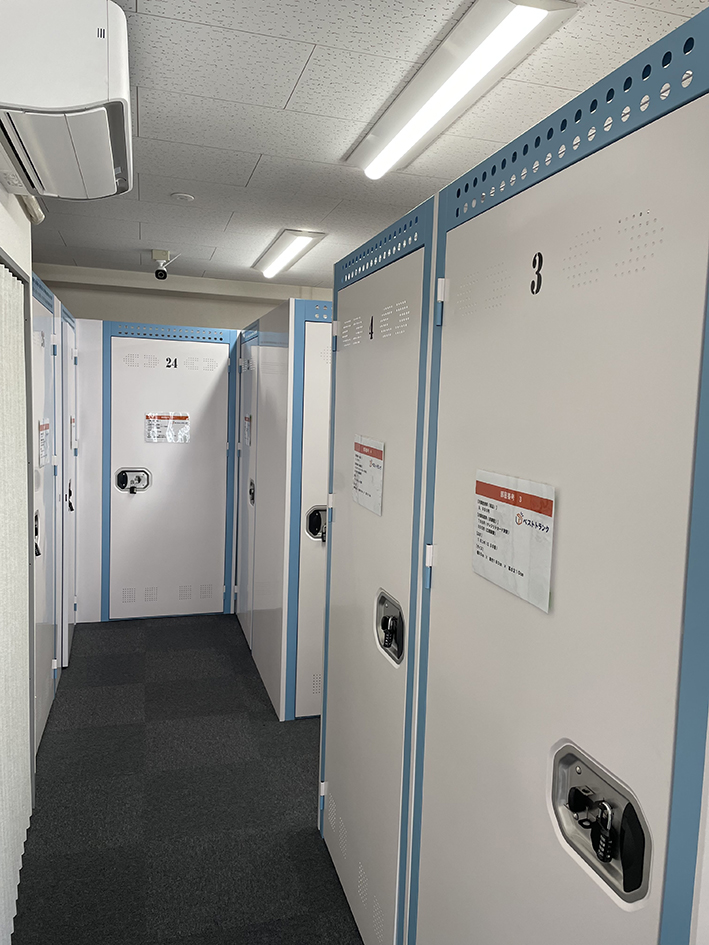 トランクルーム 利用者募集中 ベストトランク松本白板店