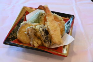 お彼岸期間限定 おはぎ＆天ぷら 　いろり庵