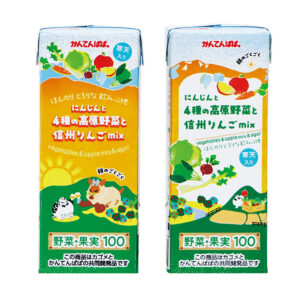 寒天入り野菜 果物飲料発売 　伊那食品工業